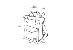 Bantry B Small Sustainable Canvas Backpack