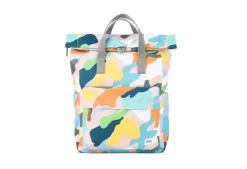 Canfield B Medium Sustainable Canvas Mono Stripe