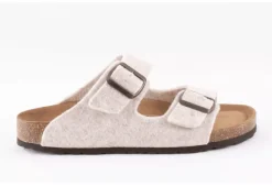 Cassandra Wool Double Strap Sandal