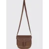 Clara Leather Saddle Bag