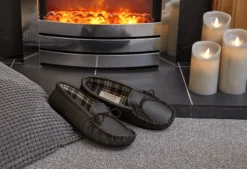 Michael Leather Slipper