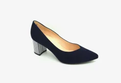 Naja Pinstriped Heel Shoe