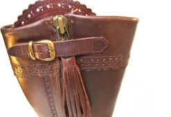 The Sofia Tassel Riding Boot